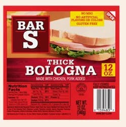 Bar-S Bologna 12 oz