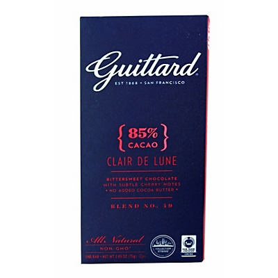 slide 1 of 1, Guittard 85% Cacao Claire De Lune Bittersweet Chocolate, 2.65 oz