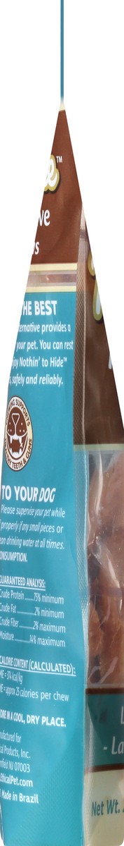 slide 9 of 9, Fieldcrest Farms Nothin' to Hide 12 Pack Rings & Bones Premium Beef Flavor Dog Chews 12 ea, 12 ct