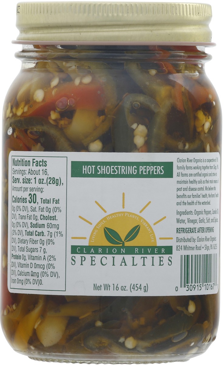 slide 8 of 12, Clarion River Specialties Hot Shoestring Peppers 16 oz, 16 oz