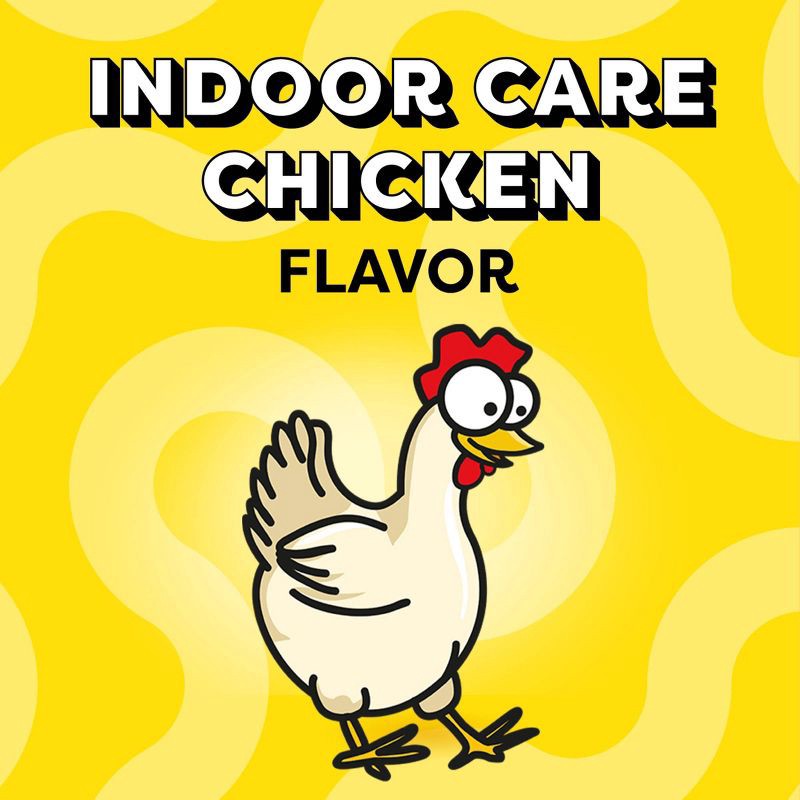 slide 4 of 11, Temptations Indoor Care Crunchy Cat Treats with Chicken - 4.9oz, 4.9 oz