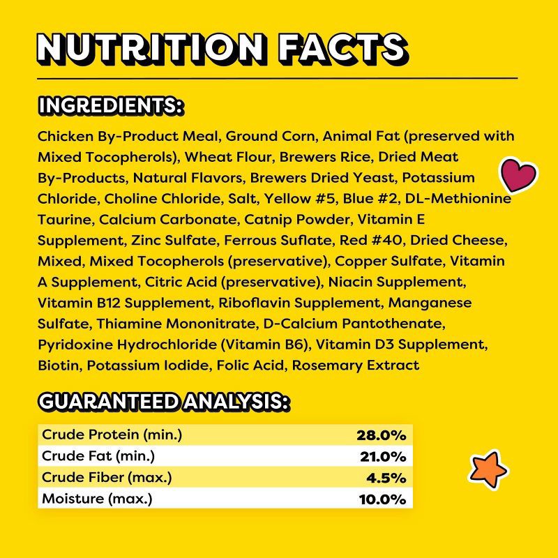 slide 10 of 12, Temptations Mixups Chicken, Catnip and Cheese Flavor Adult Cat Treats - 6.3oz, 6.3 oz