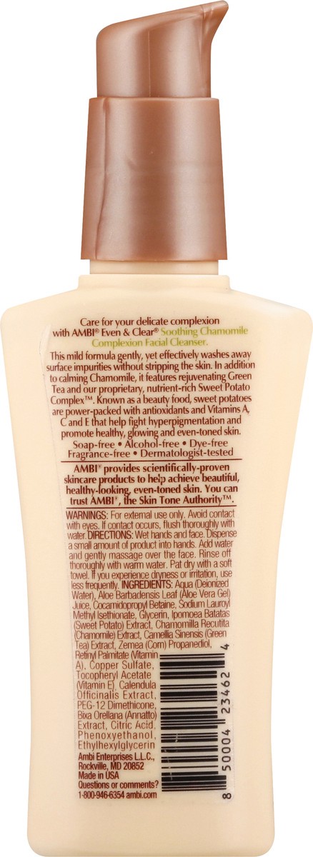 slide 5 of 11, AMBI Even & Clear Soothing Chamomile Complexion Facial Cleanser 3.5 oz, 3.5 oz