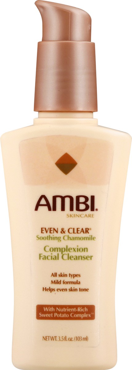 slide 6 of 11, AMBI Even & Clear Soothing Chamomile Complexion Facial Cleanser 3.5 oz, 3.5 oz