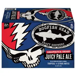 Dogfish Head x Grateful Dead Juicy Pale Ale Beer (12 fl. oz. Can, 6pk.)