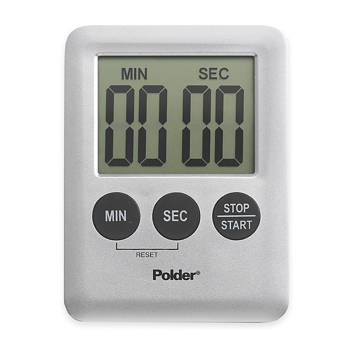 slide 1 of 1, Polder 100-Minute Digital Mini Timer, 1 ct