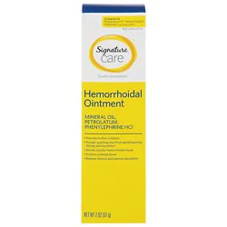 Signature Select/care Hemorrhoidal Ointment - 2 Oz