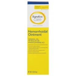 Signature Select/care Hemorrhoidal Ointment - 2 Oz