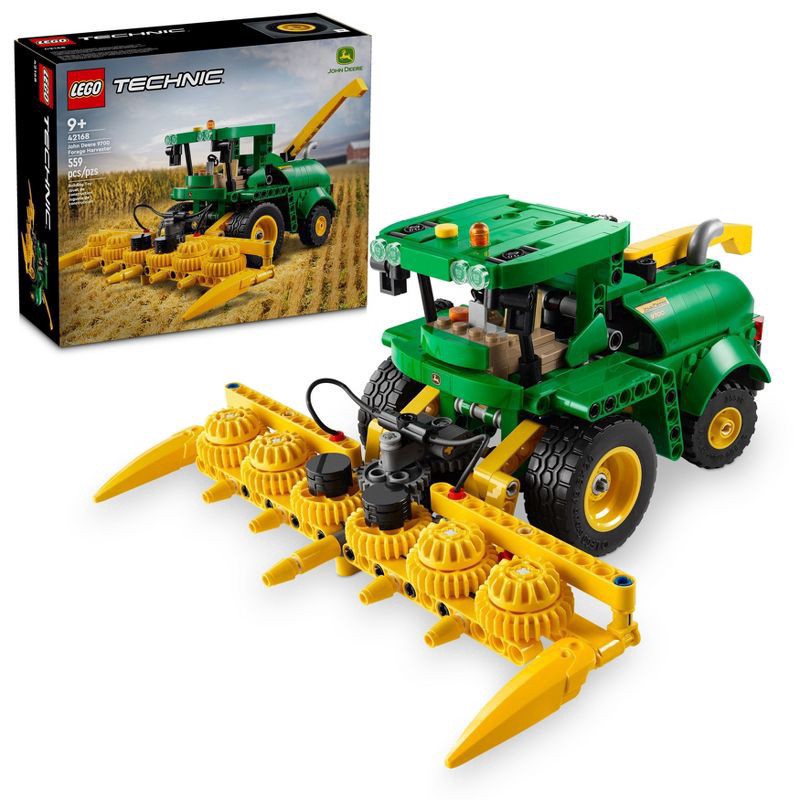 slide 1 of 6, LEGO Technic John Deere 9700 Forage Harvester Farm Toy 42168, 1 ct