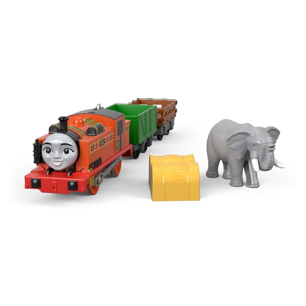 slide 4 of 5, Fisher-Price Thomas & Friends TrackMaster Nia & The Elephant Engine, 1 ct