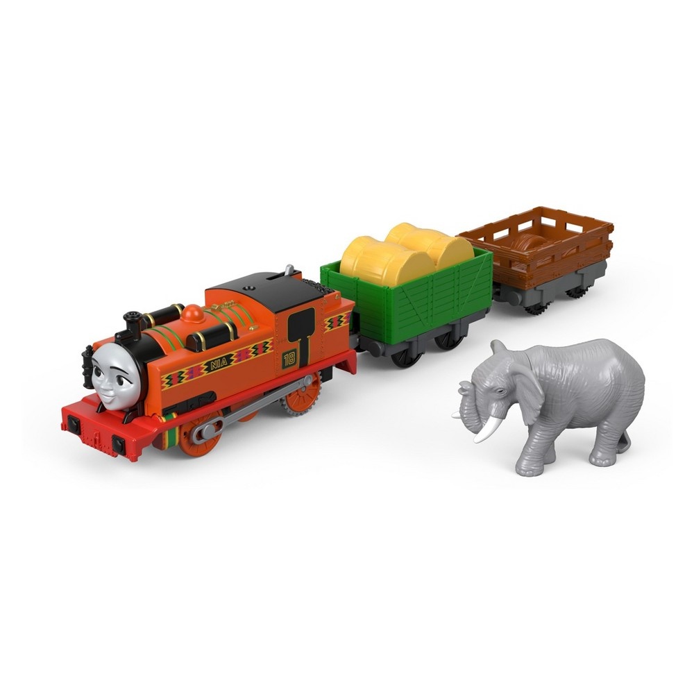 slide 5 of 5, Fisher-Price Thomas & Friends TrackMaster Nia & The Elephant Engine, 1 ct