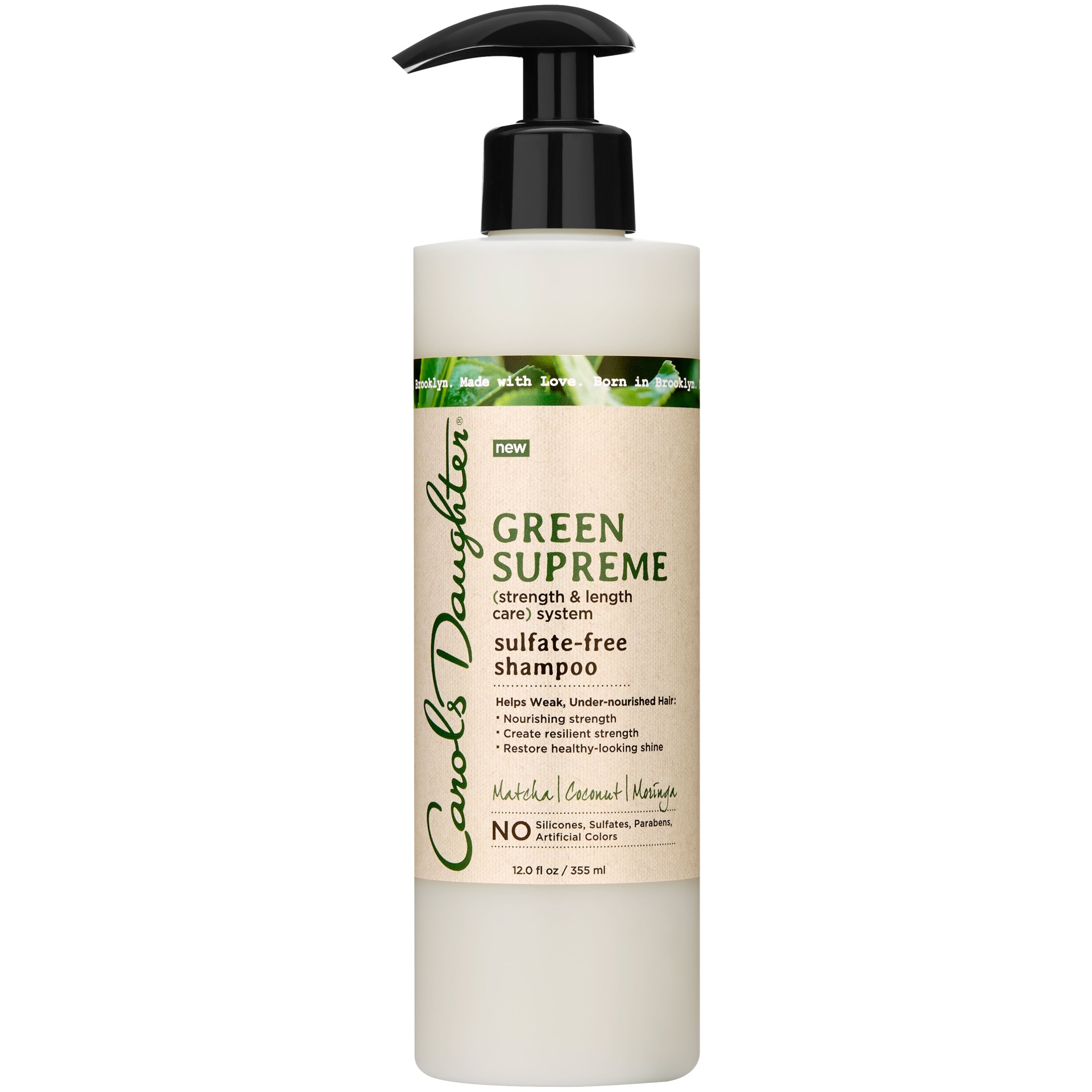 slide 2 of 3, Carol's Daughter Green Supreme Sulfate-Free Shampoo, 12 fl oz