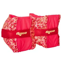 Aqua Leisure Kids FloatEez Fabric Arm Bands - Pink