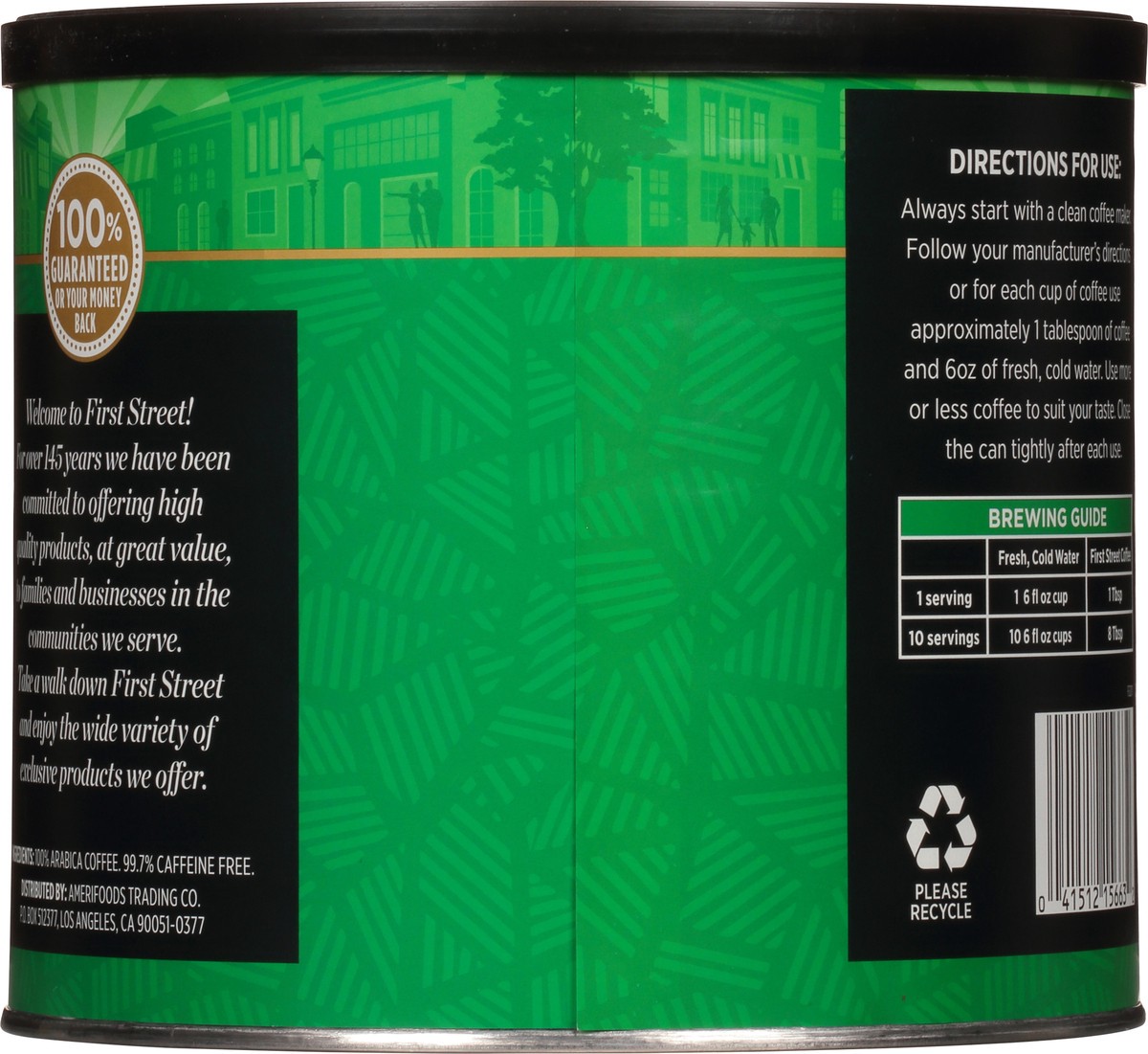 slide 12 of 12, Ambiance Firts Street/ Classic Roast Decaffeinated - 29.8 oz, 29.8 oz