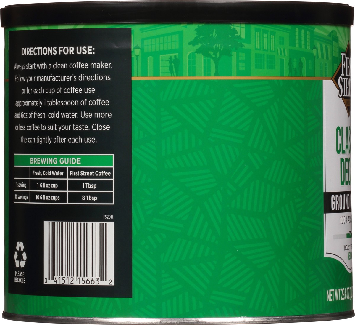 slide 8 of 12, Ambiance Firts Street/ Classic Roast Decaffeinated - 29.8 oz, 29.8 oz