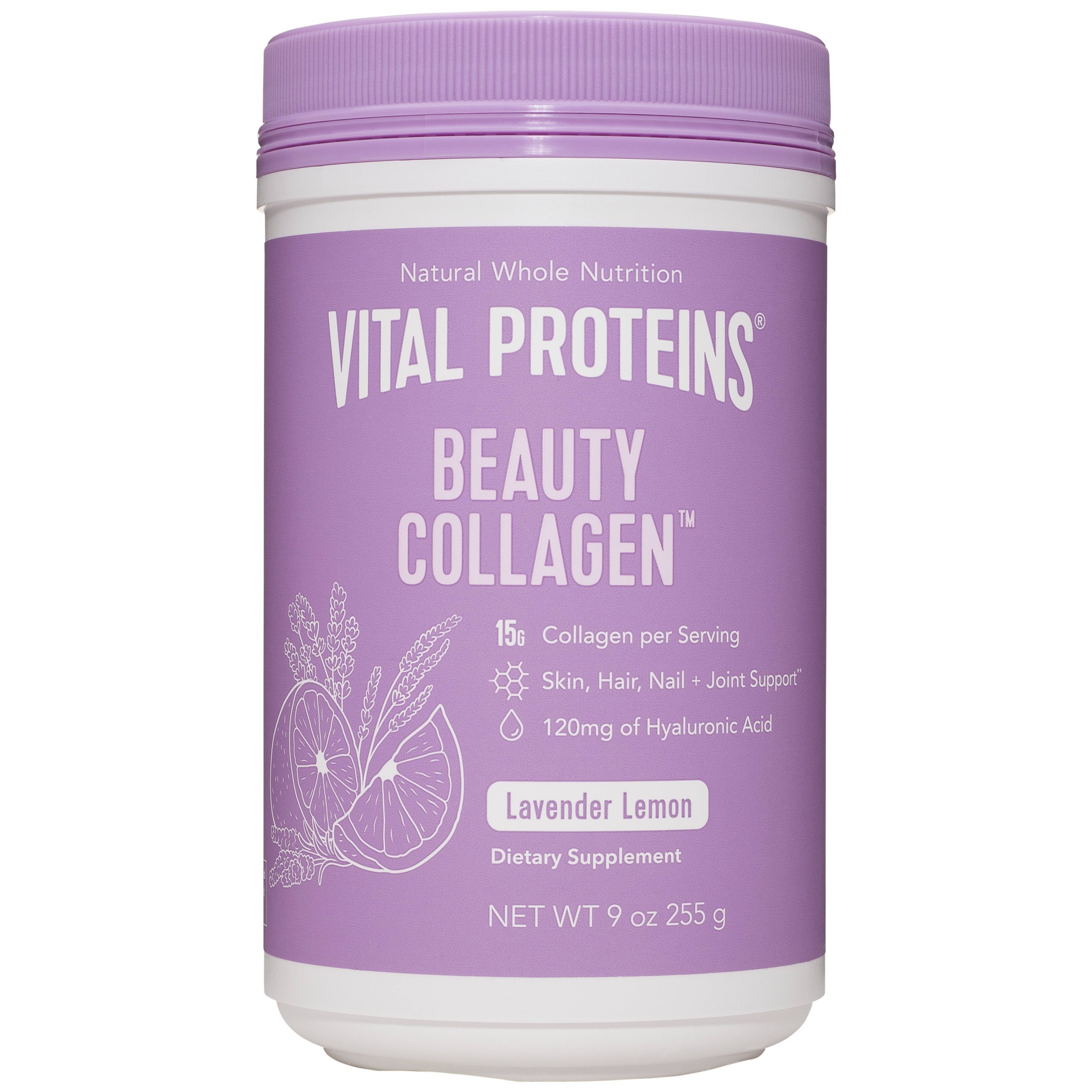 slide 1 of 4, Vital Proteins Collagen Beauty Waters - Lavender Lemon, 5.5 oz