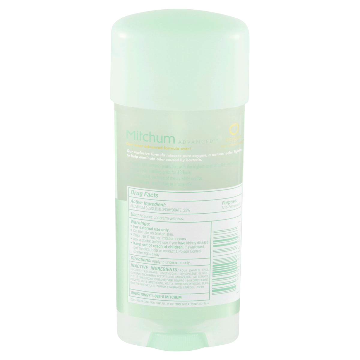 slide 2 of 2, Mitchum Women Powder Fresh Advanced Gel Anti-Perspirant & Deodorant , 3.4 oz