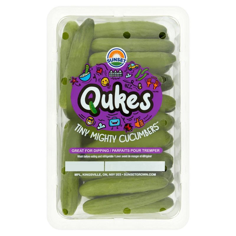 slide 1 of 3, Sunset Qukes Tiny Mighty Cucumbers - 12oz, 12 oz