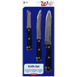 Complete Home Cooking Knife Set 3pc