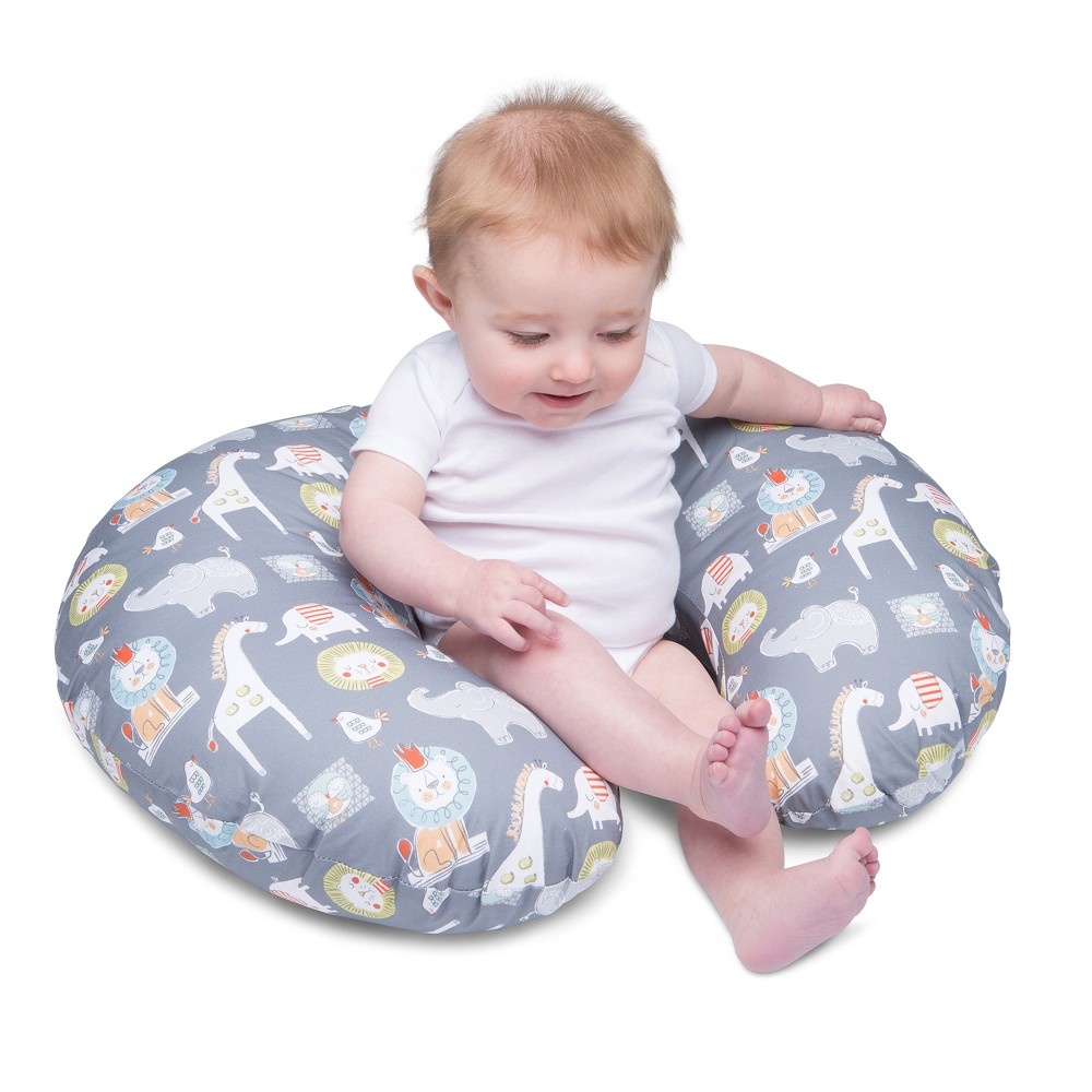 slide 5 of 7, Boppy Sketch Slate Nursing Pillow And Positioner - Gray, 1 ct