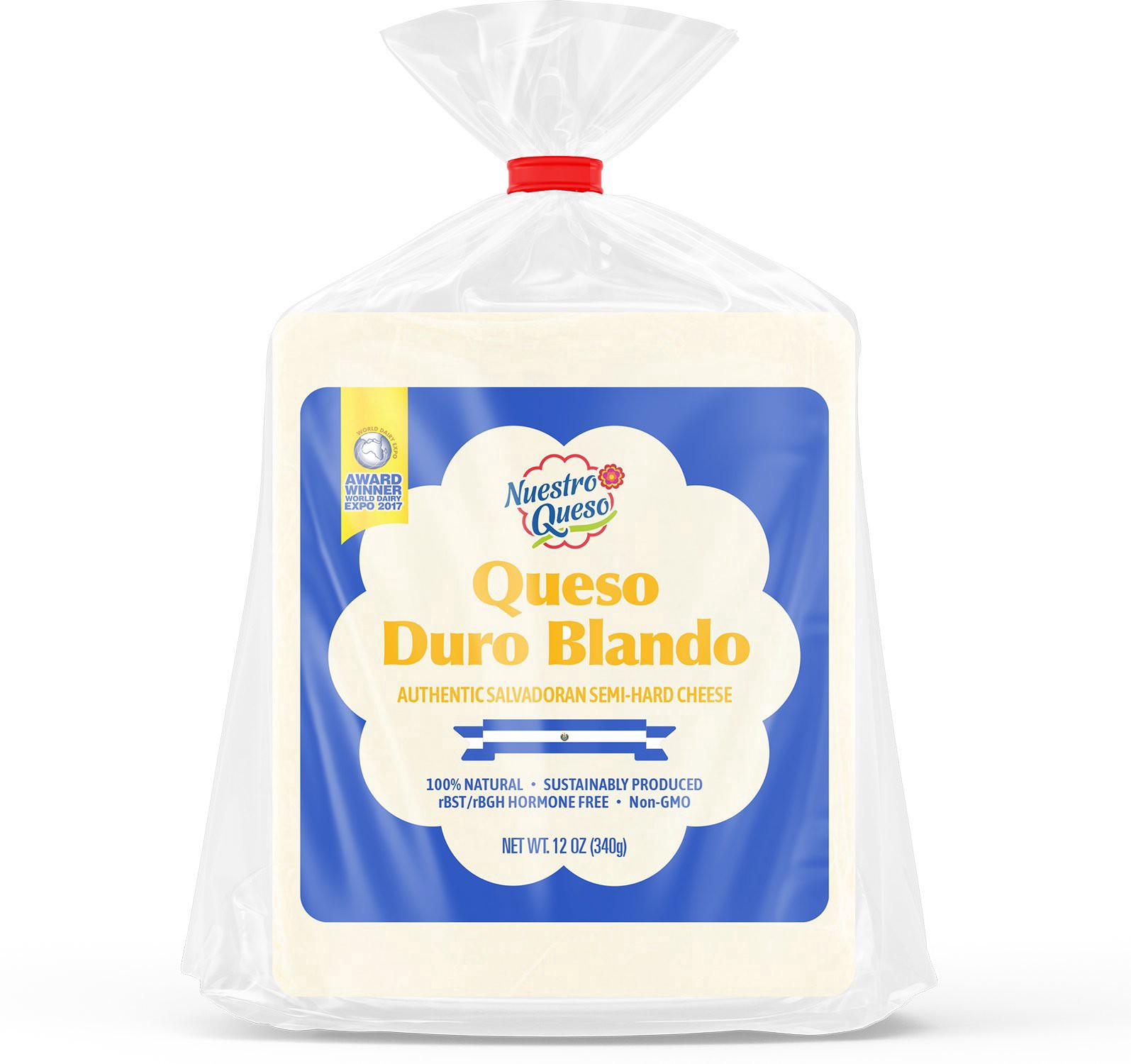 slide 1 of 1, Nuestro Queso Duro Blando Queso, 12 oz