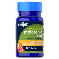 slide 5 of 13, MEIJER WELLNESS Meijer Quick Dissolve Melatonin Supplement, 120 ct