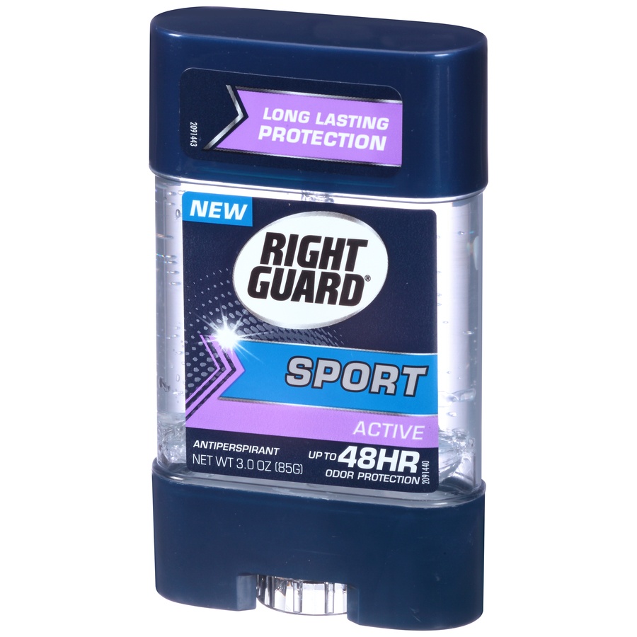 slide 3 of 6, Right Guard Sport Gel Active, 3 oz