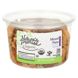 Nature's Promise Organic Mixed Nuts Salted