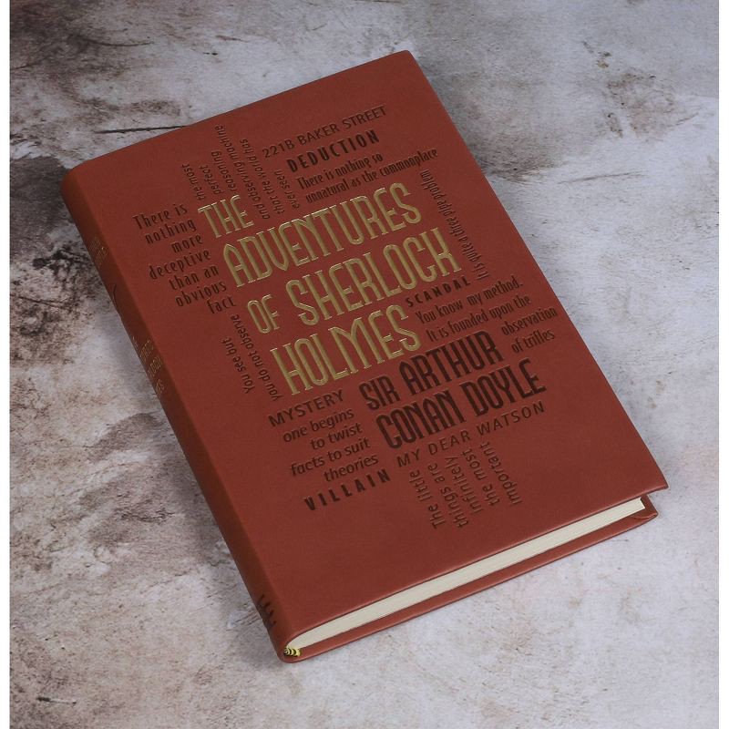 slide 3 of 5, Canterbury The Adventures of Sherlock Holmes - (Word Cloud Classics) by Sir Arthur Conan Doyle (Paperback), 1 ct