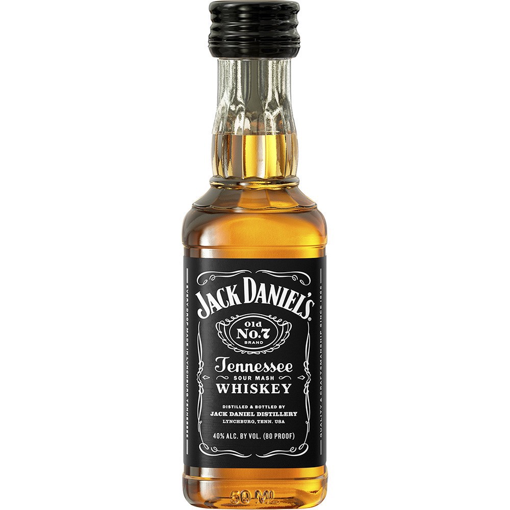 slide 1 of 1, Jack Daniel's Jack Daniels Black, 4 ct; 200 ml