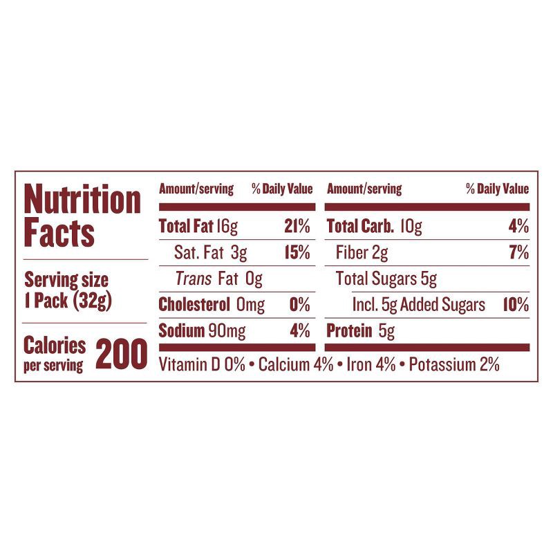 slide 4 of 4, Justin's Vanilla Almond Butter - 1.15oz, 1.15 oz