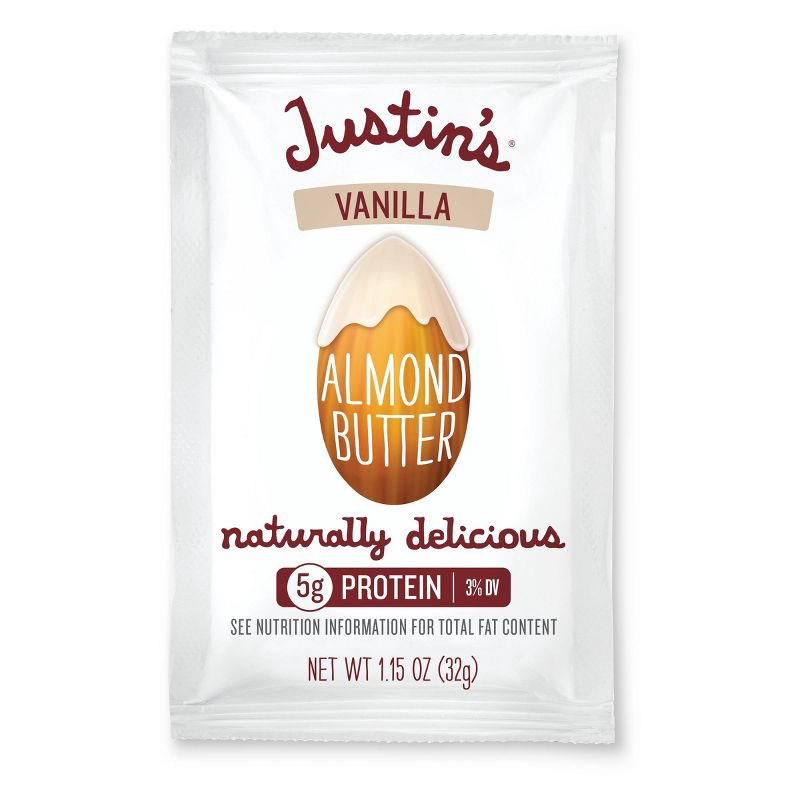 slide 1 of 4, Justin's Vanilla Almond Butter - 1.15oz, 1.15 oz