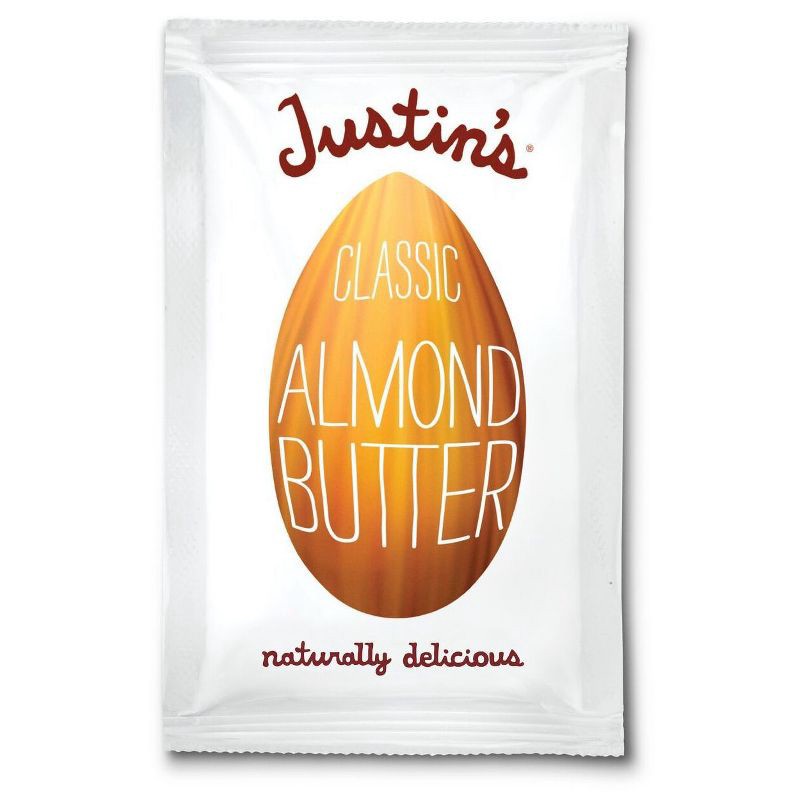 slide 1 of 6, Justin's Squeeze Pack Classic Almond Butter - 1.15oz, 1.15 oz