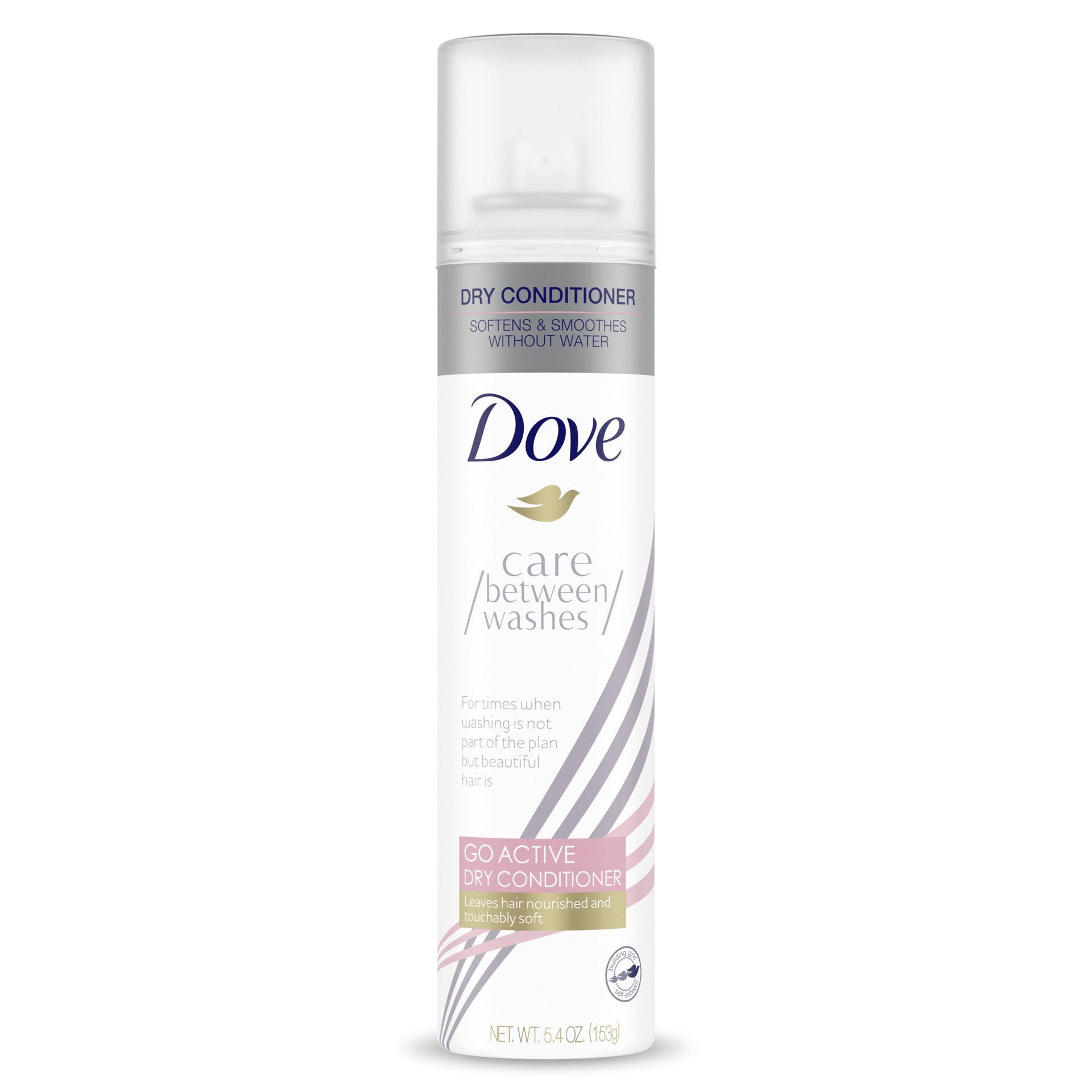 slide 1 of 9, Dove Care Between Washes Dry Conditioner Go Active, 5 oz, 5 oz