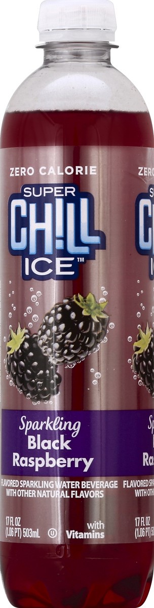 slide 4 of 7, Super Chill Ice Flavored Sparkling Water Beverage - 17 oz, 17 fl oz