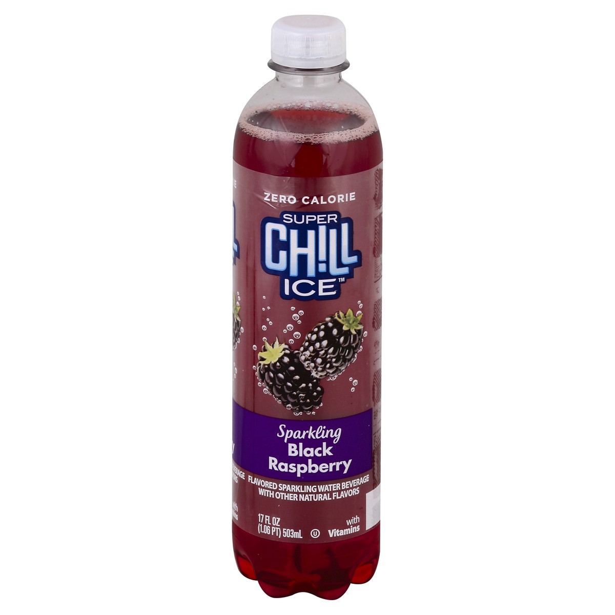 slide 5 of 7, Super Chill Ice Flavored Sparkling Water Beverage - 17 oz, 17 fl oz