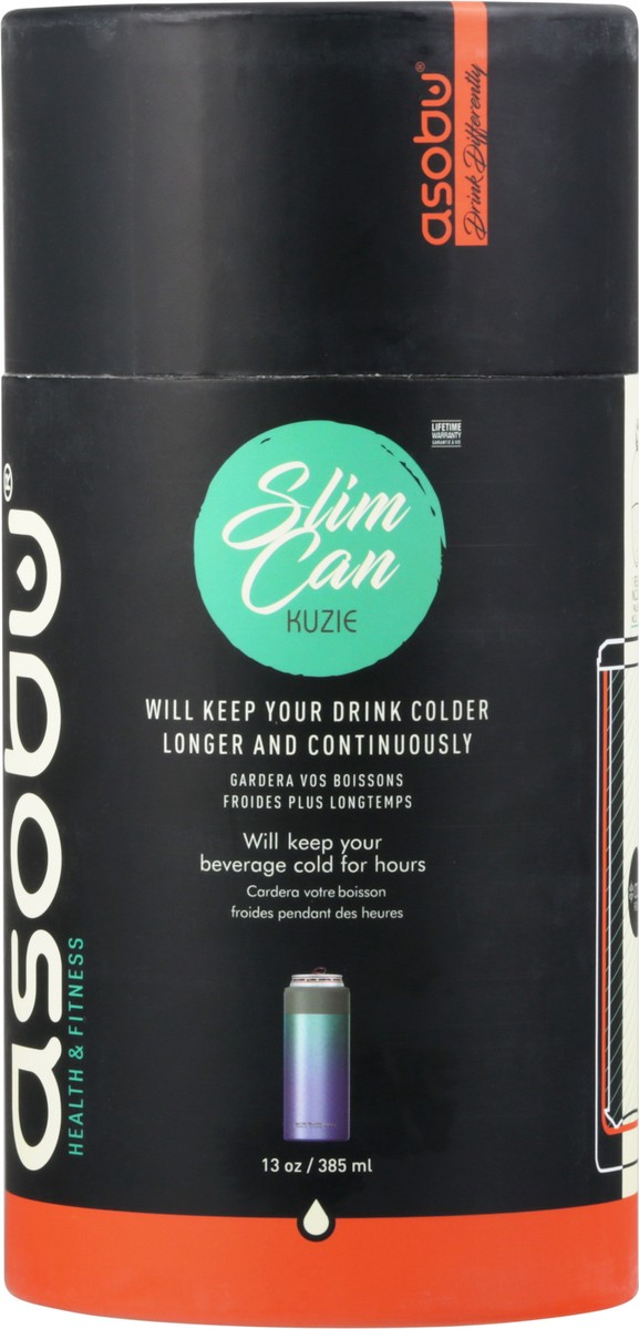 slide 6 of 9, ASOBU Slim Can Kuzie Unicone, 1 ct