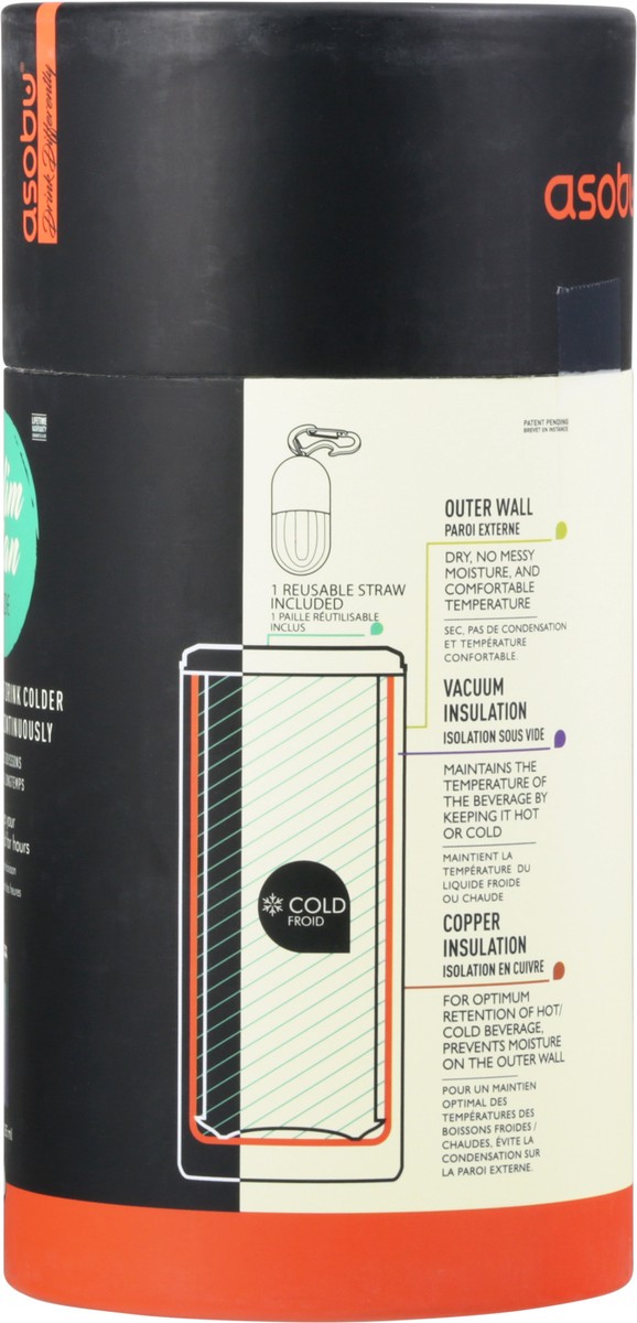 slide 8 of 9, ASOBU Slim Can Kuzie Unicone, 1 ct