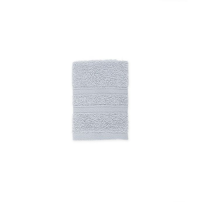 slide 1 of 1, Simply Essential Cotton Washcloth - Grey, 1 ct