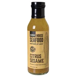 Ashman House Seafood Citrus Sesame Marinade and Sauce