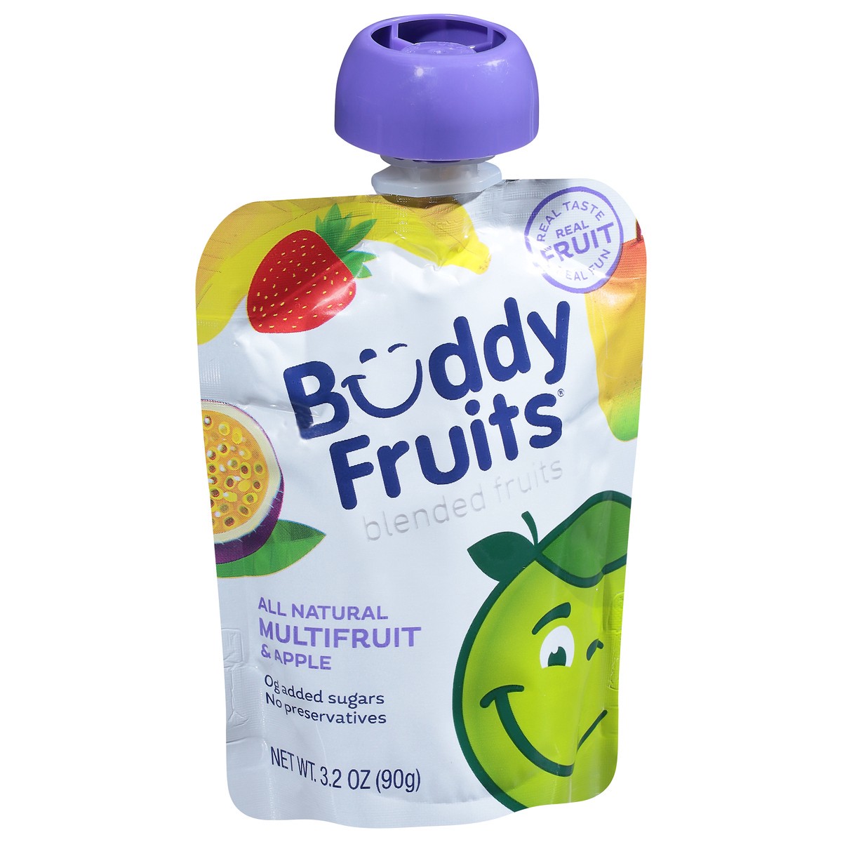 slide 5 of 9, Buddy Fruitss All Natural Multi Fruits Pouch, 3.2 oz