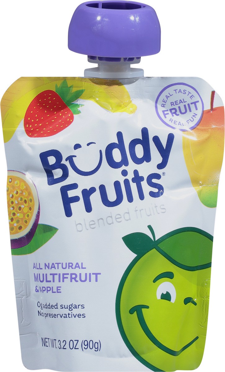 slide 8 of 9, Buddy Fruitss All Natural Multi Fruits Pouch, 3.2 oz