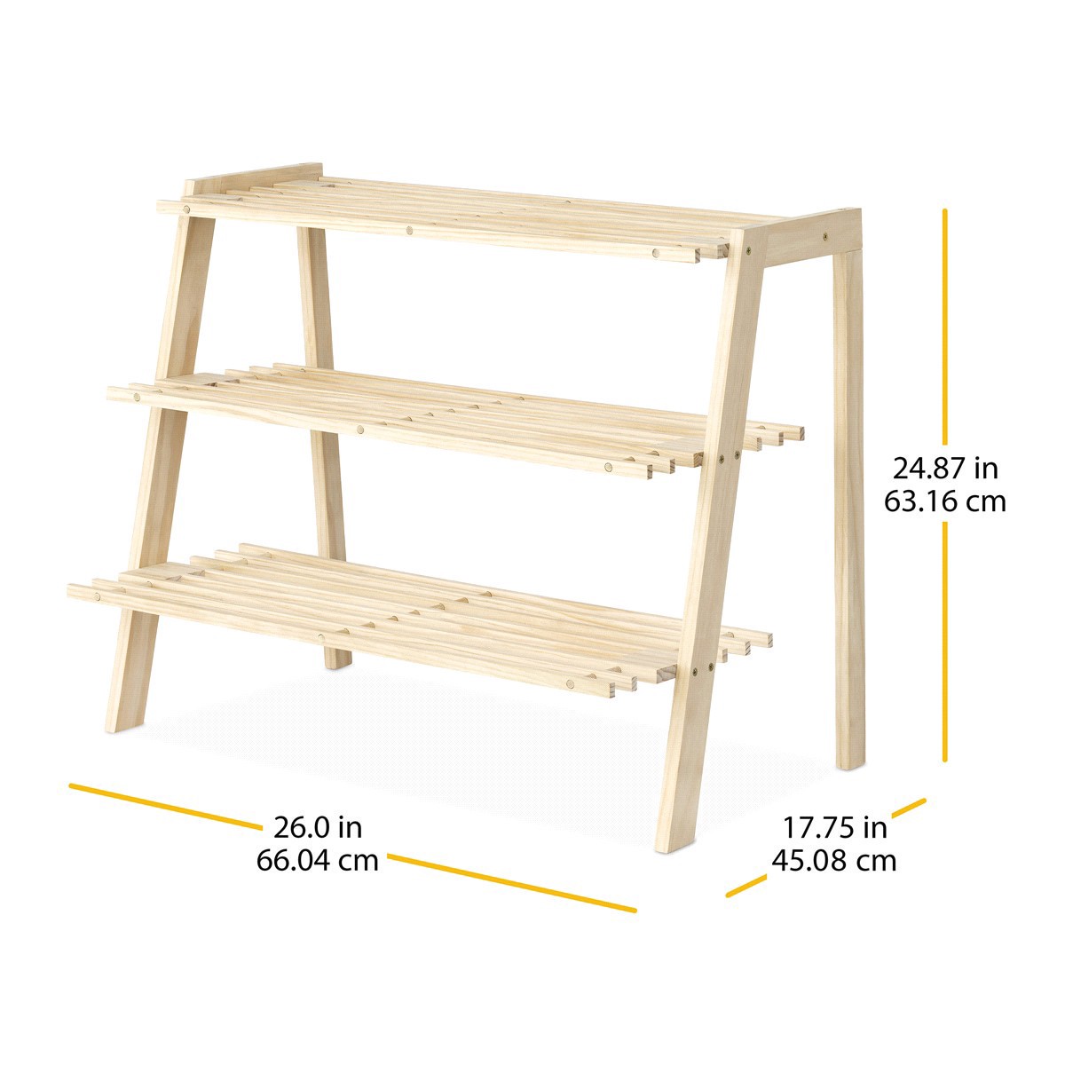 slide 2 of 13, Whitmor Wood Shoe Shelves, 1 ct