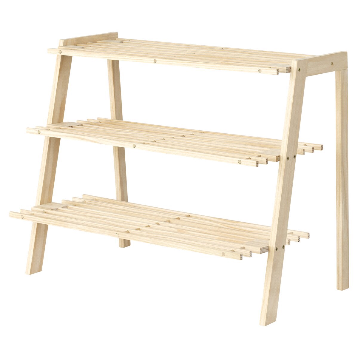 slide 1 of 13, Whitmor Wood Shoe Shelves, 1 ct
