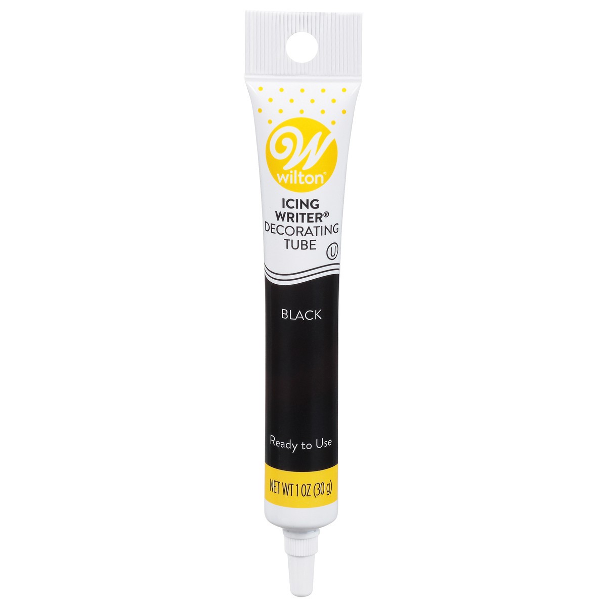 slide 1 of 9, Wilton Icing Writer Black Decorating Tube 1 oz, 1 oz