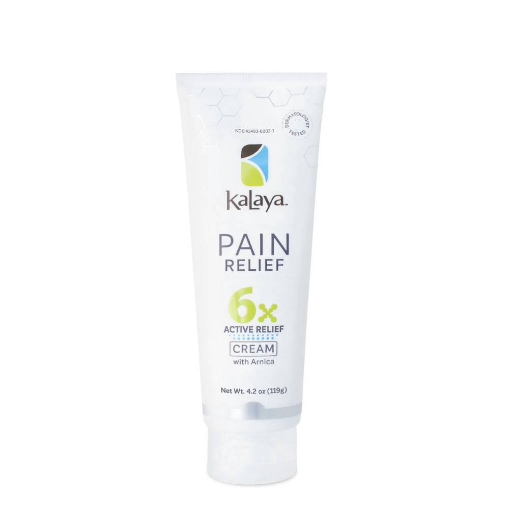 slide 1 of 6, Kalaya 6X Extra Strength Pain Relief Cream With Arnica | Topical Analgesic (4.2 Oz), 1 ct