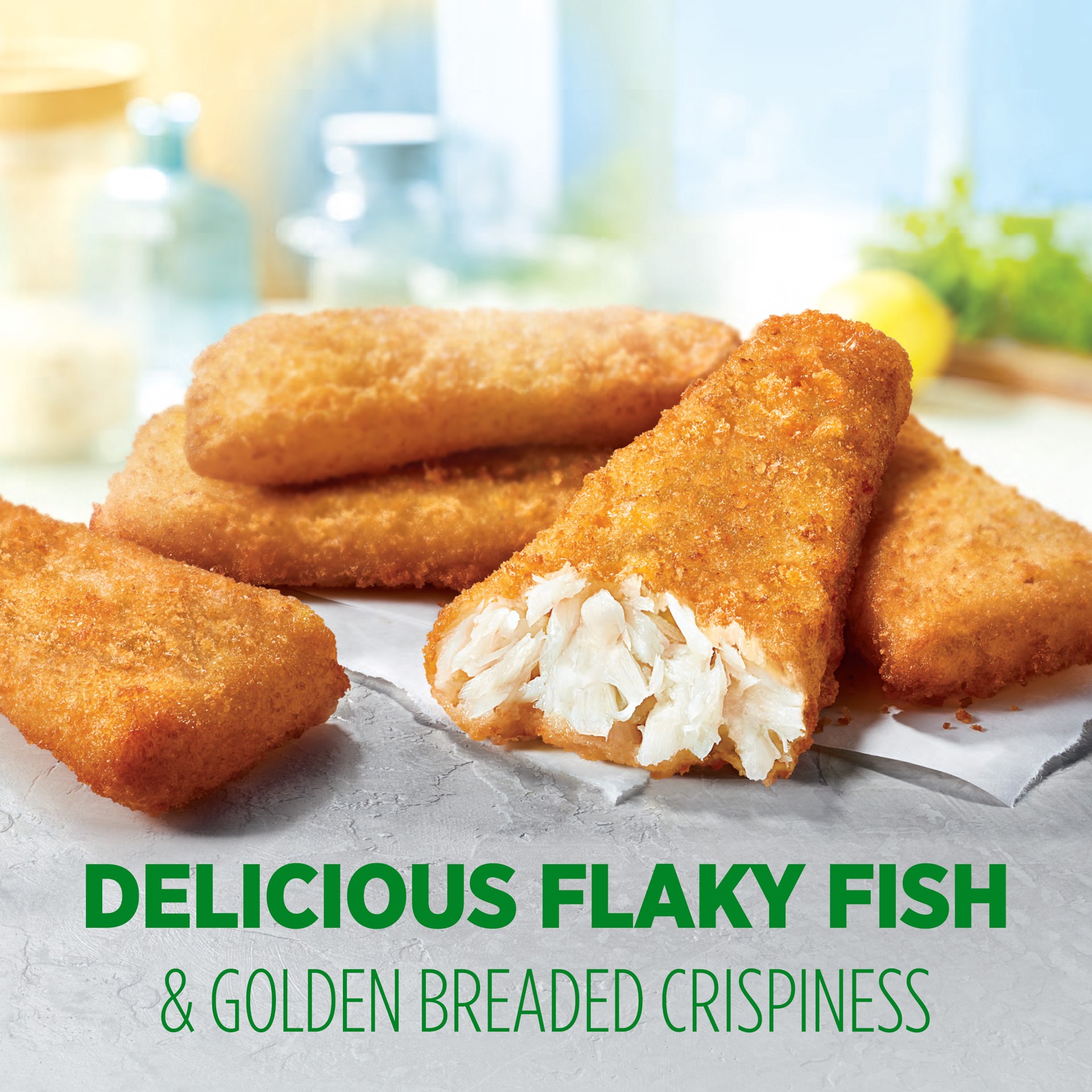 slide 2 of 5, Mrs. Paul's Crunchy Breaded Fish Fillets 6 ea, 11.2 oz