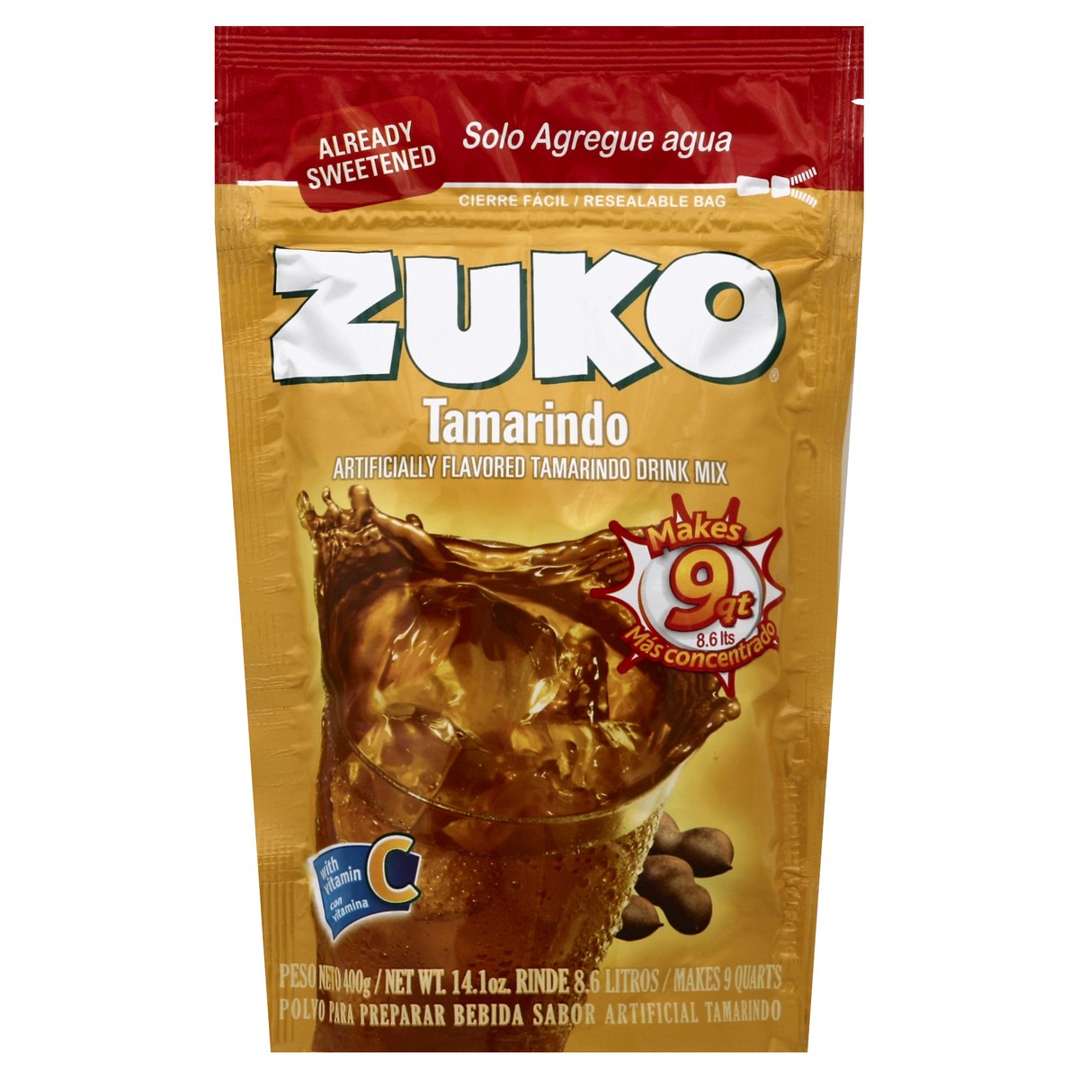 slide 3 of 3, Zuko Drink Mix 14.1 oz, 14.1 oz