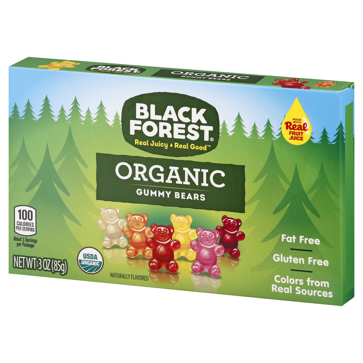 slide 10 of 13, Black Forrest Gummy Bear Tbox, 3 oz