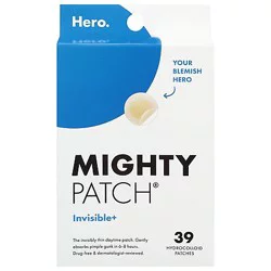 Hero Mighty Patch Invisible Plus 39 Ct - 39 CT